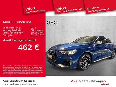 Gebraucht Audi S3 Ambiente 333 PS (244 kW) 2024 Ascariblau metallic Limousine