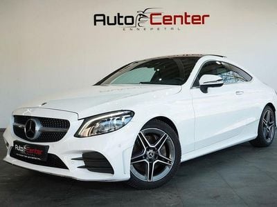 Gebraucht Mercedes C300 AMG line 245 PS (180 kW) 2019 Polarweiss Coupé