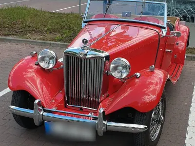 Gebraucht MG TD 57 PS (41 kW) 1952 Rot Cabrio
