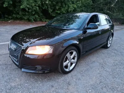 Gebraucht Audi A3 S-Line 125 PS (91 kW) 2009 Schwarz Kleinwagen