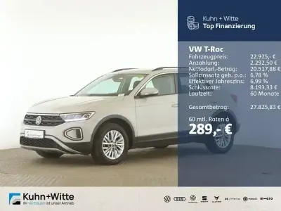 Brugt VW T-Roc Life 150 HK (110 kW) 2022 Grå SUV