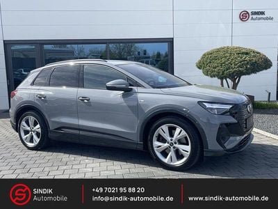 Gebraucht Audi Q4 e-tron S-Line 150 kW (204 PS) 2022 Kieselgrau SUV