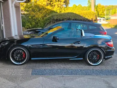 Używany Mercedes SLK250 AMG 211 KM (155 kW) 2012 Czarny Kabriolet