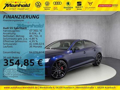 Navarrablau metallic Gebraucht 2023 Audi S5 Limousine | 57.360 € (Teuer)