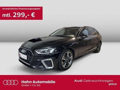 Gebraucht Audi A4 S-Line 204 PS (150 kW) 2022 Mythosschwarz metallic Kombi