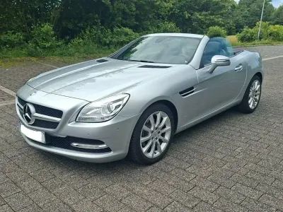 Gebraucht Mercedes SLK200 184 PS (135 kW) 2012 Silber Cabrio