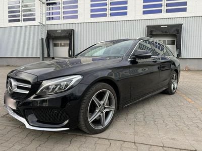 Gebraucht Mercedes C300e AMG line 204 PS (150 kW) 2015 Schwarz Kombi