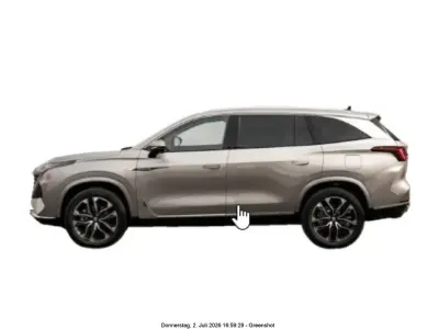 Neu MG MGS9 Comfort 299 PS (219 kW) 2026 Weiß SUV