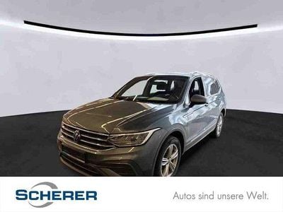 Platinum grey metallic (metallic) Gebraucht 2023 VW Tiguan Allspace Life SUV | 32.800 € (Guter Preis)
