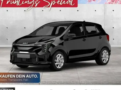 Neu Kia Picanto Vision 68 PS (50 kW) 2025 Schwarz Kleinwagen