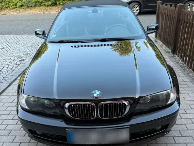 Gebraucht BMW 320 Cabriolet 170 PS (125 kW) 2002 Schwarz Cabrio