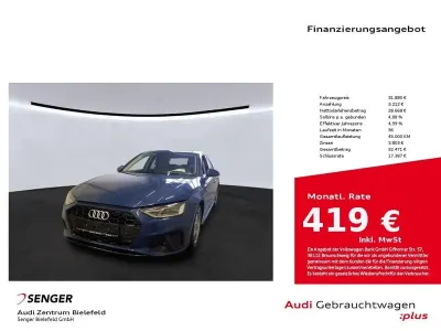 Brugt Audi A4 S-Line 150 HK (110 kW) 2023 Blå Sedan