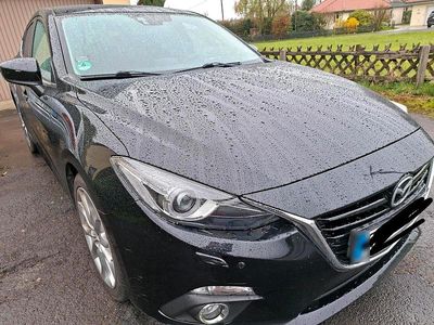 Second-hand Mazda 3 Sports-Line 150 CP (110 kW) 2017 Negru Berlinǎ