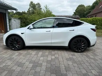 Gebraucht Tesla Model Y Performance 378 kW (514 PS) 2022 Weiß SUV