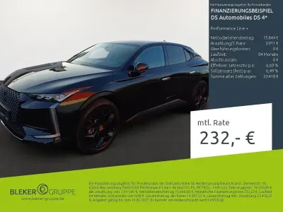 Gebraucht DS Automobiles DS4 Performance Line Plus 131 PS (96 kW) 2023 Lackierung schwarz perla nera/typ aussenverkleidung metalliclackierung Limousine