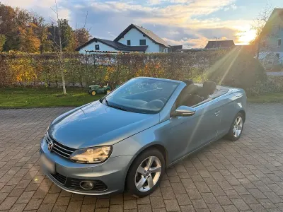Gebraucht VW Eos 122 PS (89 kW) 2011 Blau Cabrio