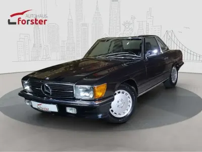 Gebraucht Mercedes SL300 188 PS (138 kW) 1989 Blauschwarz Cabrio