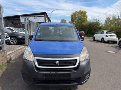Gebraucht Peugeot Partner Premium 75 PS (55 kW) 2017 Blau Van / Kleinbus