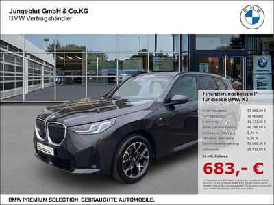 Grau Gebraucht 2024 BMW X3 M Sport SUV | 57.860 € (Fairer Preis)