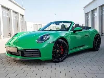 Gebraucht Porsche 911 Carrera 4S Cabriolet 450 PS (330 kW) 2021 Grün Cabrio