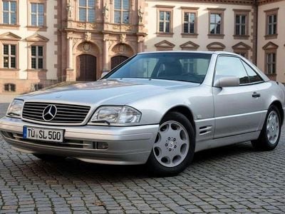 Usata Mercedes SL500 320 CV (235 kW) 1996 Argento Cabrio