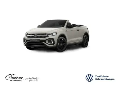 Gebraucht VW T-Roc Cabriolet Karmann 150 PS (110 kW) 2025 Ascotgrau / dach deep black pe Cabrio