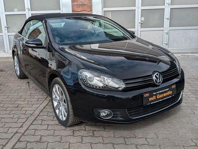 Schwarz Gebraucht 2011 VW Golf Cabriolet Cabrio | 6.690 € (Fairer Preis)