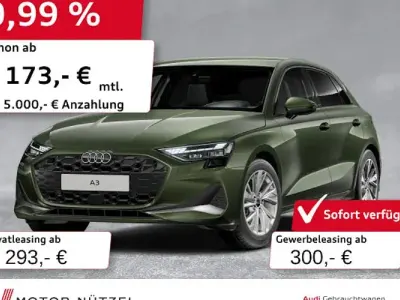 Gebraucht Audi A3 Advanced 150 PS (110 kW) 2025 Grün Limousine