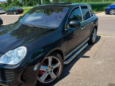 Gebraucht Porsche Cayenne Turbo 450 PS (330 kW) 2005 Schwarz SUV