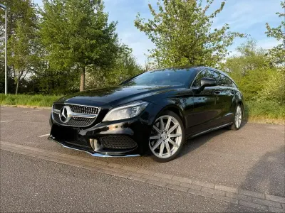 Begagnad Mercedes CLS350 AMG 258 HK (189 kW) 2017 Svart Kombi