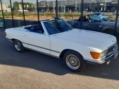 Gebraucht Mercedes SL280 130 PS (95 kW) 1976 Weiß Cabrio