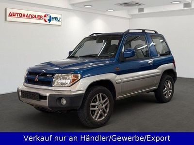 Gebraucht Mitsubishi Pajero 129 PS (94 kW) 2003 Blau SUV