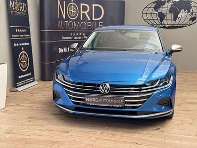 Gebraucht VW Arteon Elegance 218 PS (160 kW) 2021 Eisvogelblau metallic (metallic) Kombi