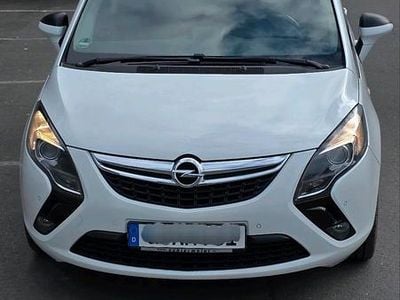 Gebraucht Opel Zafira Tourer 138 PS (101 kW) 2014 Weiß Van / Kleinbus