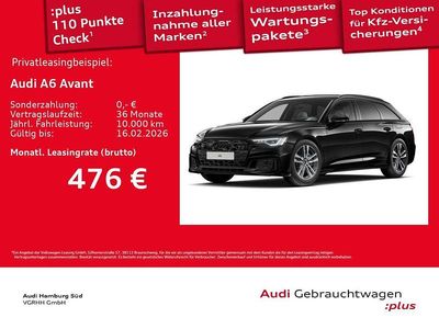 0e mythosschwarz metallic Gebraucht 2025 Audi A6 S-Line Kombi | 52.950 € (Fairer Preis)
