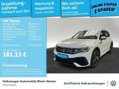 Brugt VW Tiguan R 320 HK (235 kW) 2024 Hvid SUV