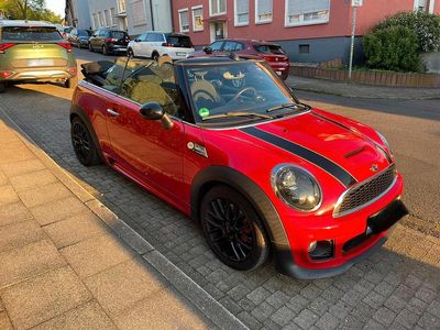 Brugt Mini John Cooper Works Cabriolet 211 HK (155 kW) 2014 Rød Cabriolet