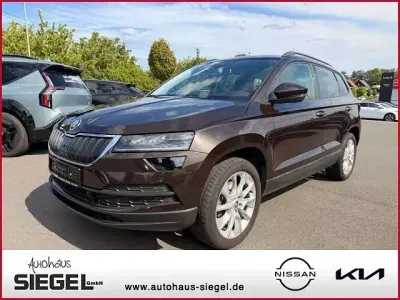 Gebraucht Skoda Karoq Business Line 150 PS (110 kW) 2018 Braun SUV