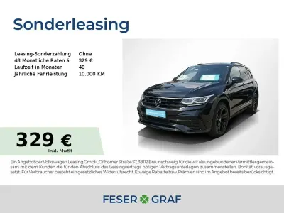 Gebraucht VW Tiguan R-line 150 PS (110 kW) 2023 Deep black perleffekt SUV