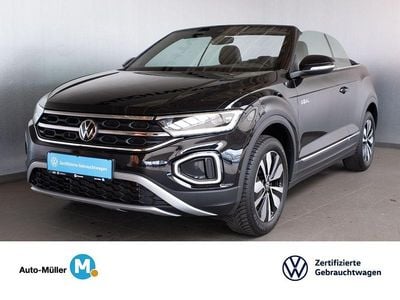 Gebraucht VW T-Roc Cabriolet Goal 116 PS (85 kW) 2025 Schwarz Cabrio