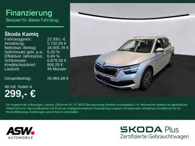 Brugt Skoda Kamiq Style 150 HK (110 kW) 2023 Sølv SUV