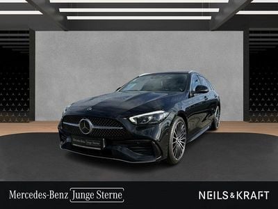 Gebraucht Mercedes C220 AMG 200 PS (147 kW) 2023 Schwarz Kombi