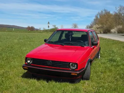 Gebraucht VW Golf II GTI 112 PS (82 kW) 1989 Rot Kleinwagen
