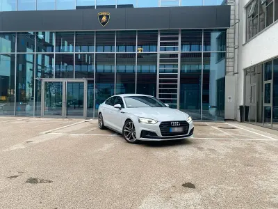 Gebraucht Audi A5 S-Line 190 PS (139 kW) 2018 Weiß Coupé