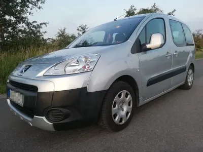 Gebraucht Peugeot Partner Tepee Tendance 90 PS (66 kW) 2009 Grau Van / Kleinbus