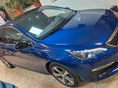 Blau Gebraucht 2019 Peugeot 308 GT-line Limousine | 12.299 € (Fairer Preis)