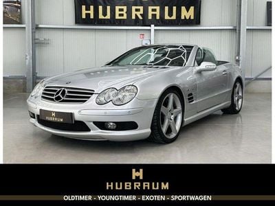 Usata Mercedes SL55 AMG AMG 500 CV (367 kW) 2002 Argento Cabrio