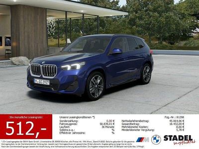 Neu BMW X1 M Sport 156 PS (114 kW) 2026 M portimao blau metallic SUV