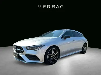 Gebraucht Mercedes CLA180 Shooting Brake AMG 116 PS (85 kW) 2024 Iridiumsilber metallic Kombi