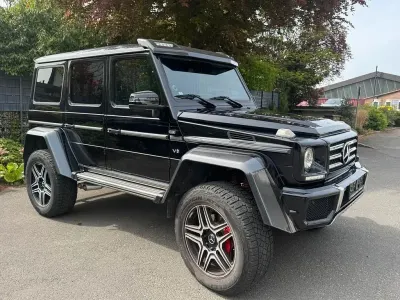 Używany Mercedes G500 4x4² 421 KM (309 kW) 2016 Czarny SUV